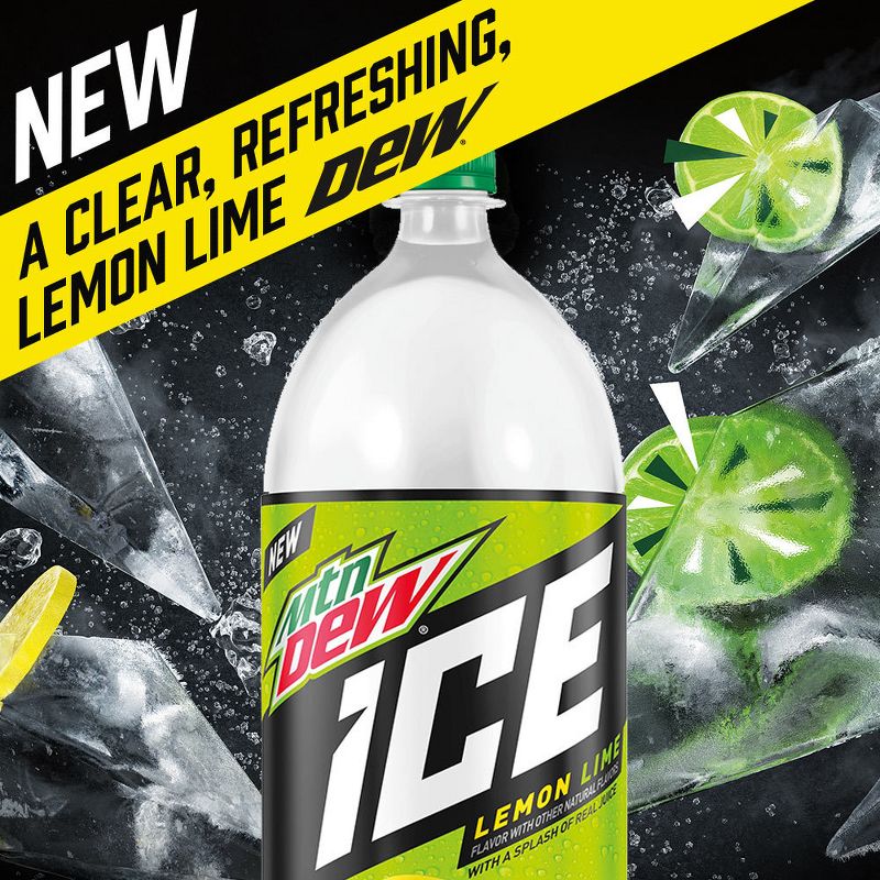 Mountain Dew ICE Lemon Lime - 2 Liter Bottle
