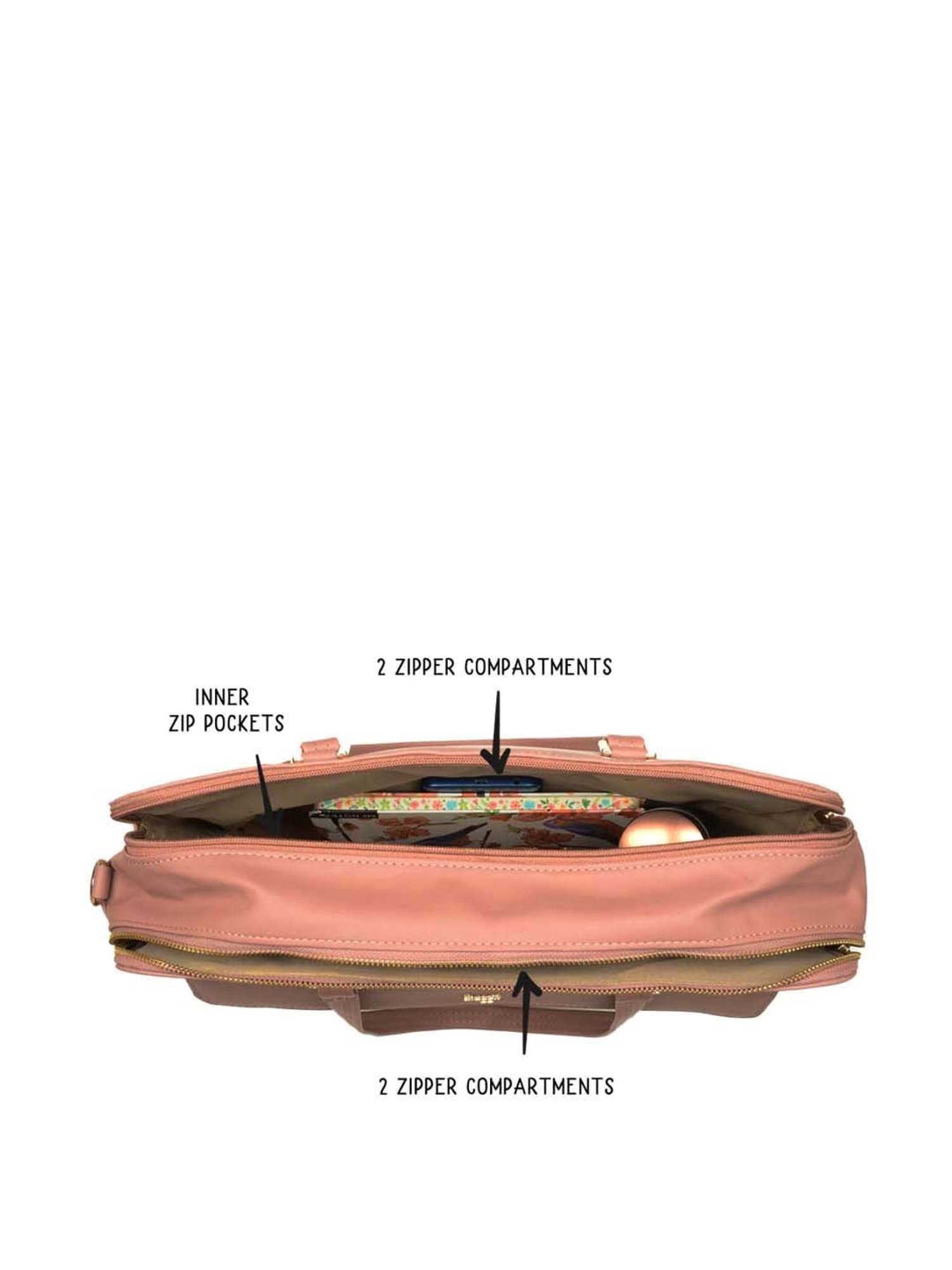 Baggit Pink Medium Messenger Bag