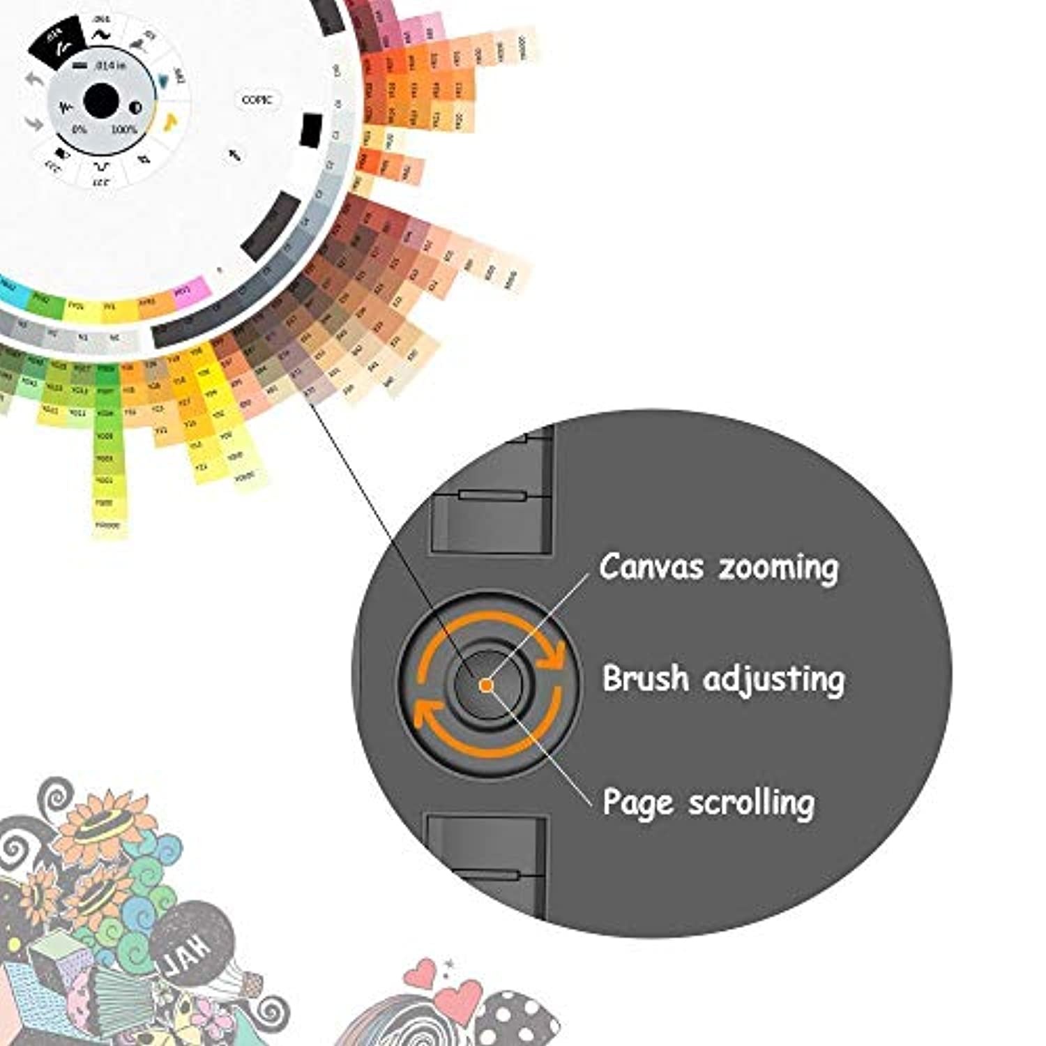 GAOMON M10K PRO Drawing Tablet  and  GAOMON Two-Finger Glove