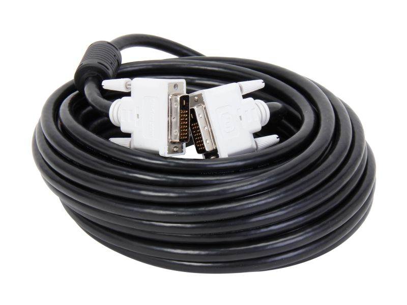 DAT 7321D Black Male to Male One DVI-D to DVI-D Single Link Cable