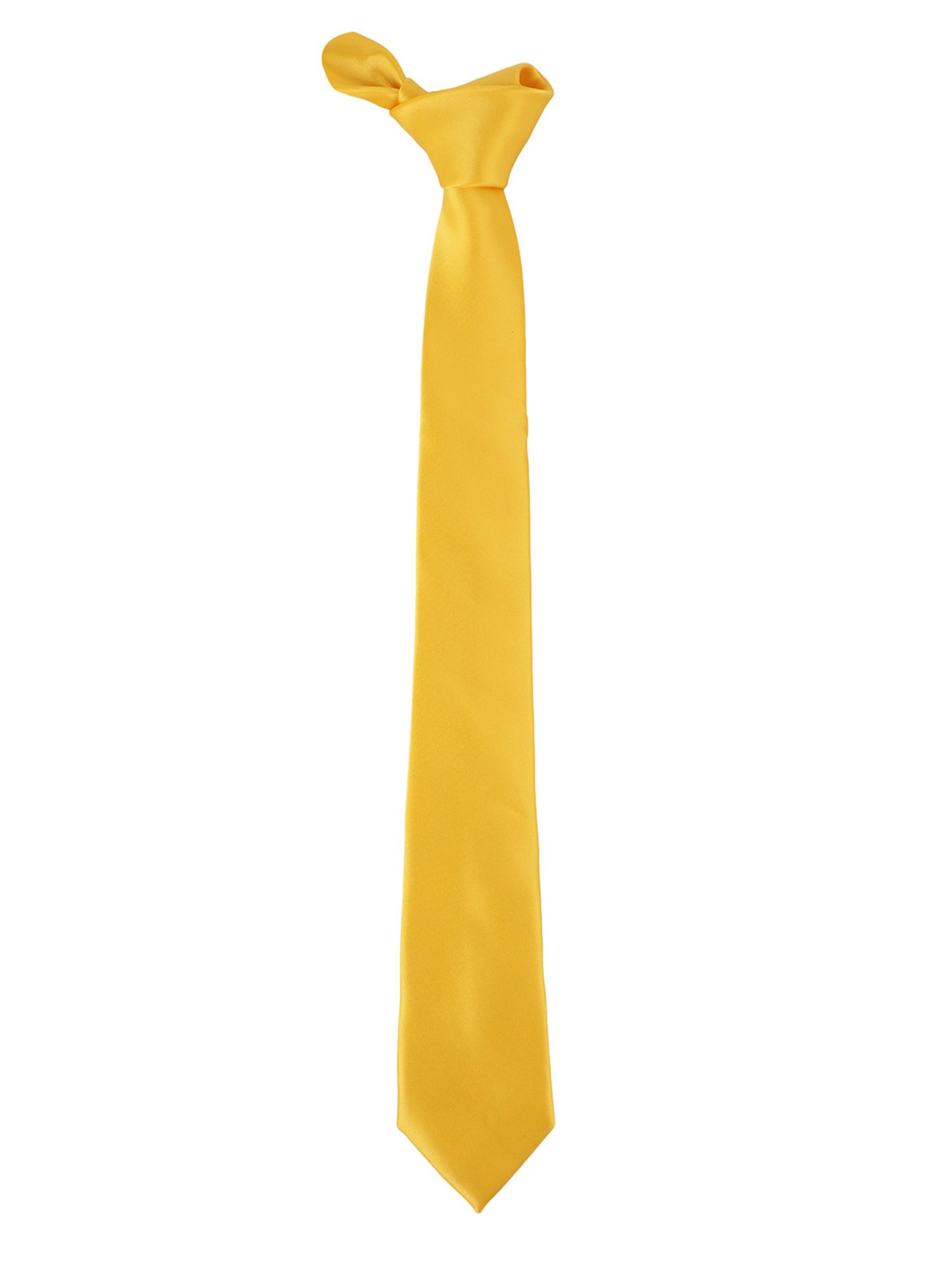 Alvaro Castagnino Solid Yellow Necktie