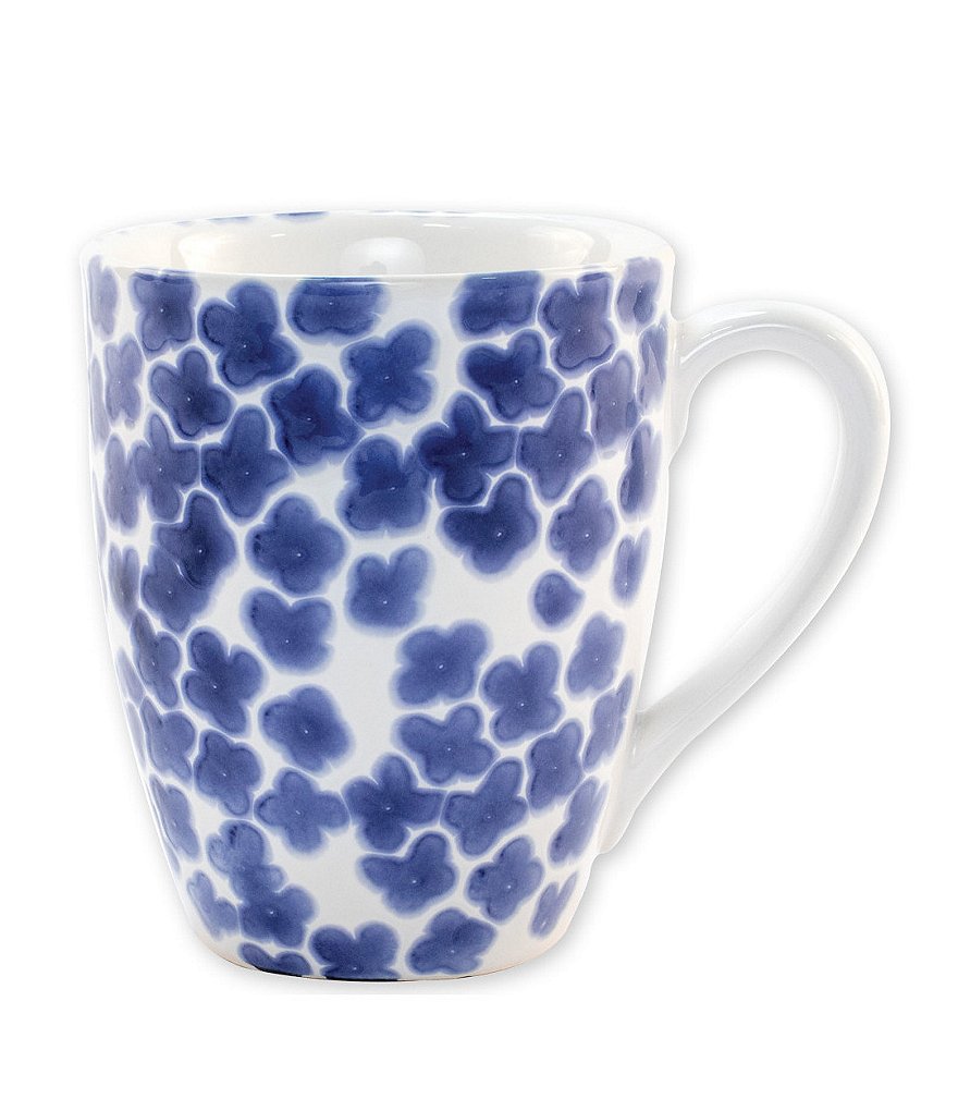 VIETRI Santorini Flower Mug