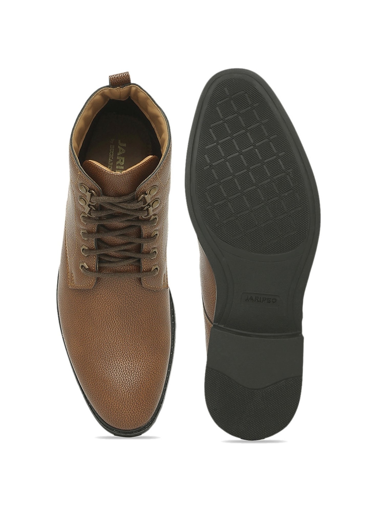 Jaripeo by Buckaroo Men's LORCAN Tan Derby Boots