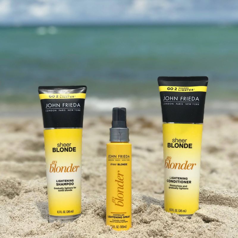 John Frieda Sheer Blonde Go Blonder Lightening Conditioner - 8.3oz