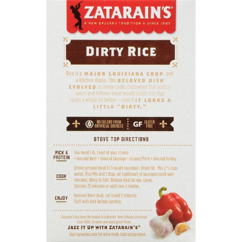 Zatarain's New Orleans Style Dirty Rice Mix - 8oz