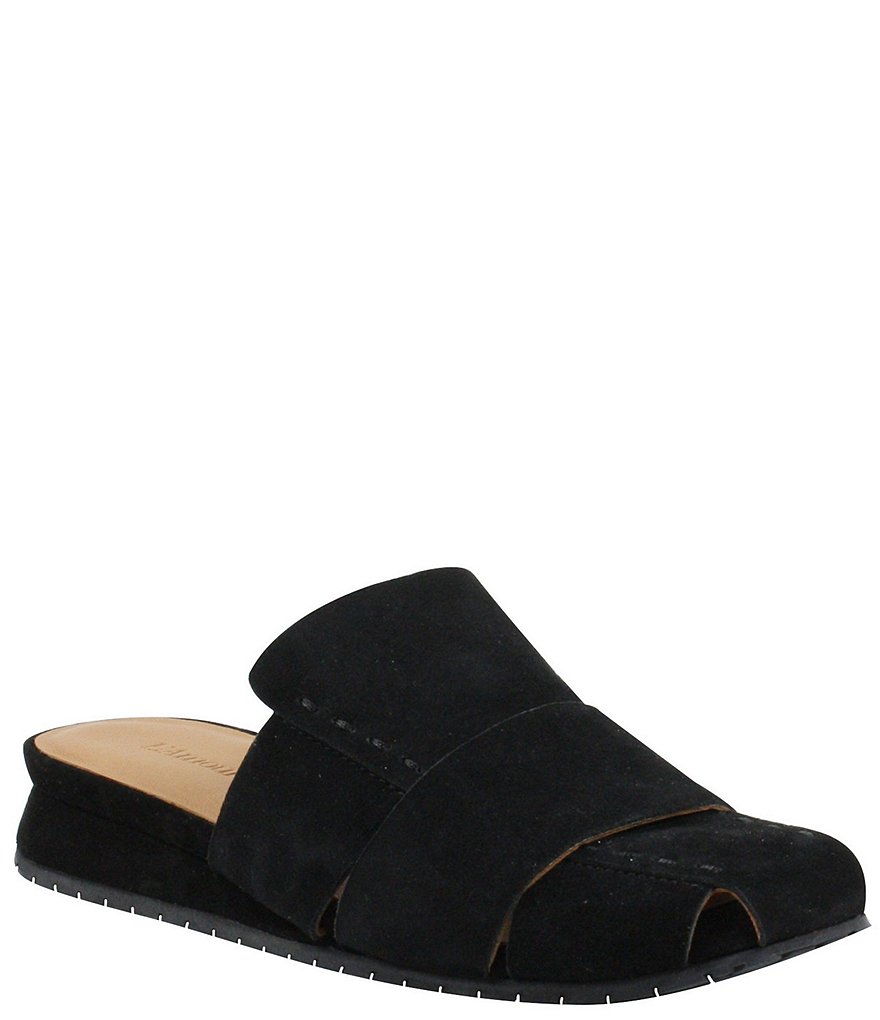 L'Amour Des Pieds Tarius Suede Mules