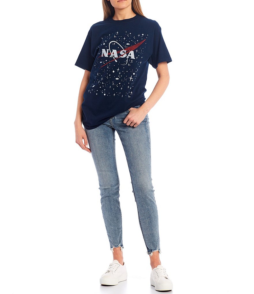 Junk Food Nasa Short Sleeve Graphic Tee