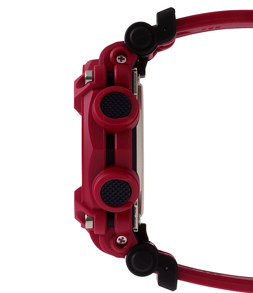G-Shock Ana Digi Red Resin Shock Resistant Watch