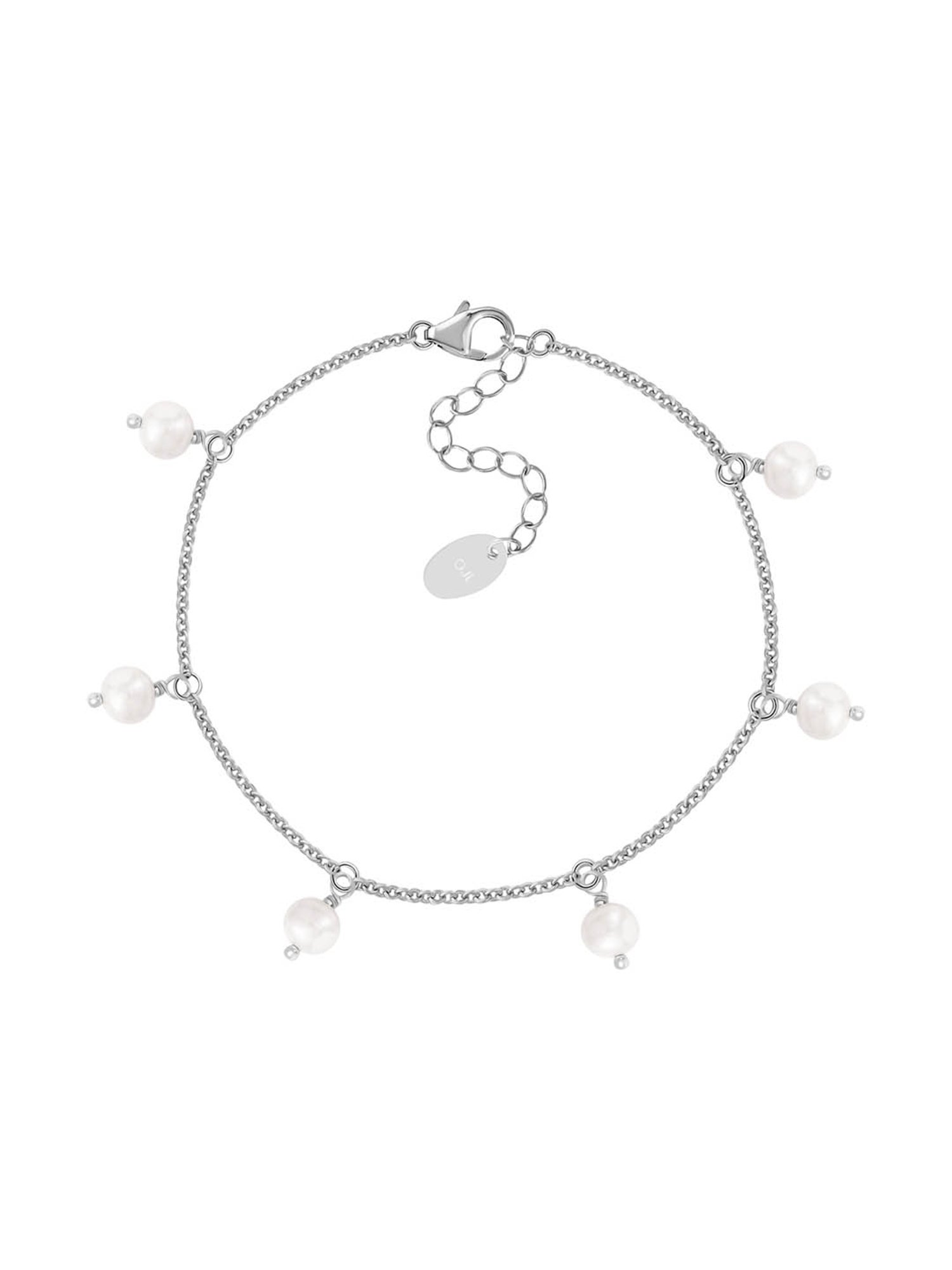 Clara Enzo 92.5 Sterling Silver Swarovski Zirconia Bracelet