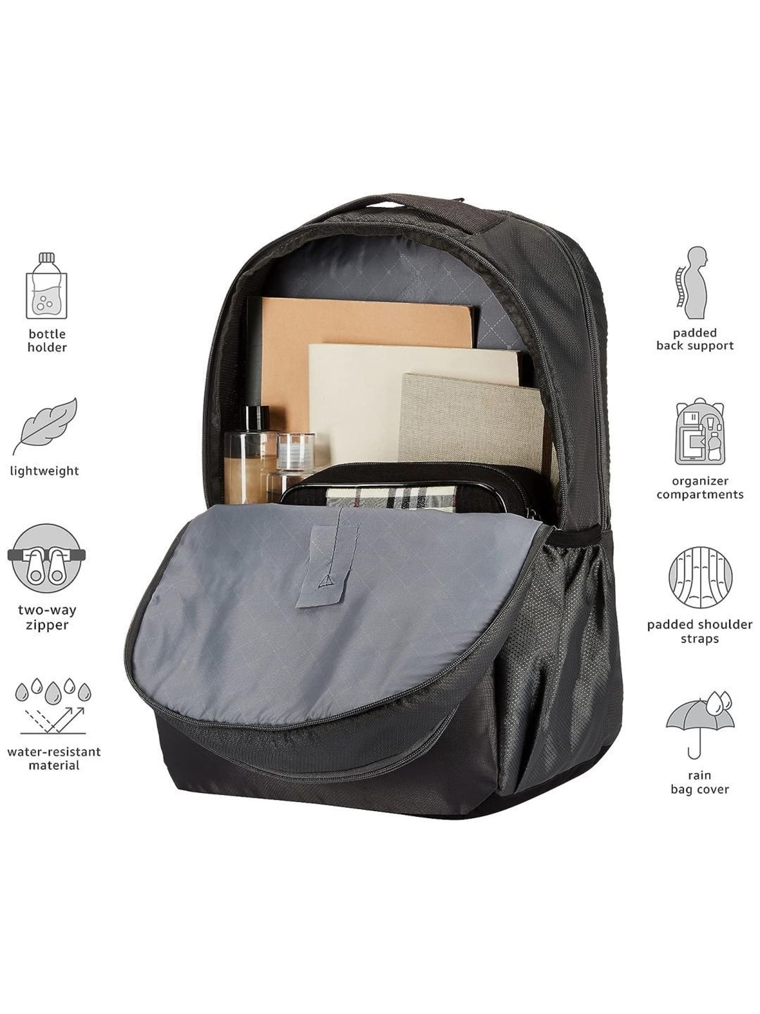 American Tourister Bounce 28 Ltrs Grey Medium Backpack