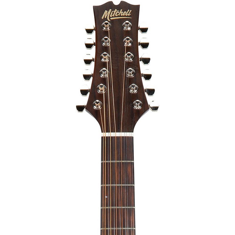 Mitchell T311TCE-BST Terra 12 String Acoustic Electric Dreadnaught Spruce Top Guitar Edge Burst