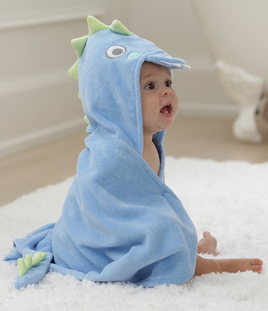 Elegant Baby Sea Serpent Hooded Bath Towel