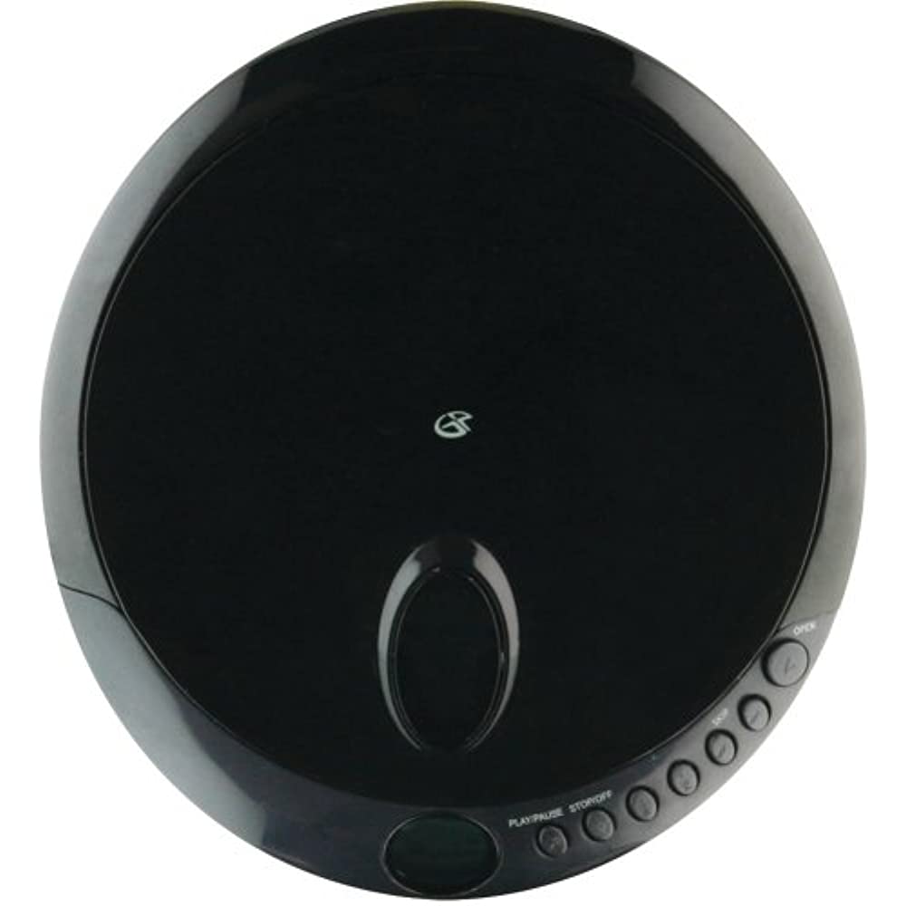 GPX PC301B Portable CD Player with Stereo Earbuds and Anti-Skip Protection