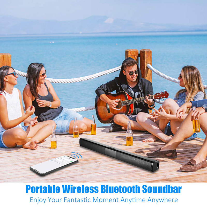 Wireless Bluetooth TV Sound Speaker Sound Bar Subwoofer for Home Theater