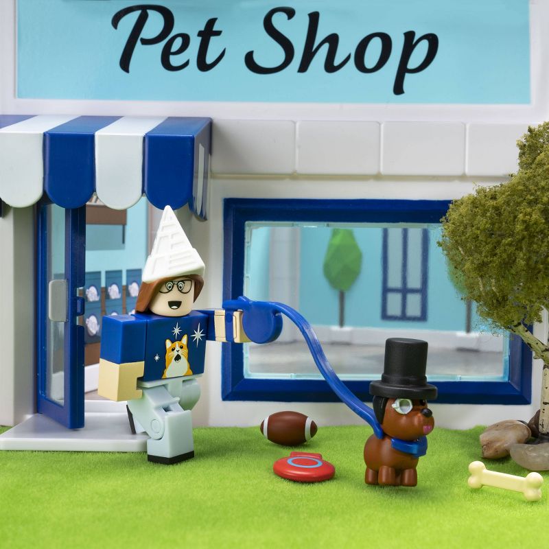 Roblox Celebrity Collection - Adopt Me: Pet Store Deluxe Playset (Includes Exclusive Virtual Item)