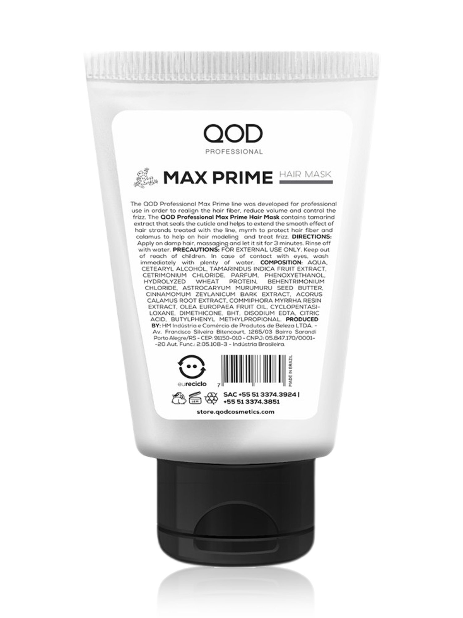 QOD Professional Max Prime Hair Mask - 60 ml