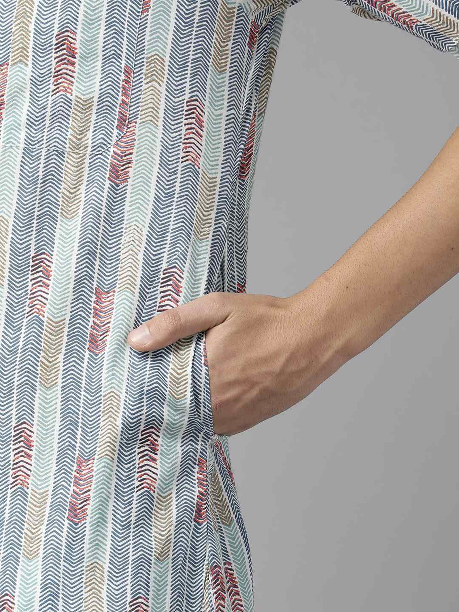 See Designs Multicolored Cotton Regular Fit Printed Kurta Bottom Set