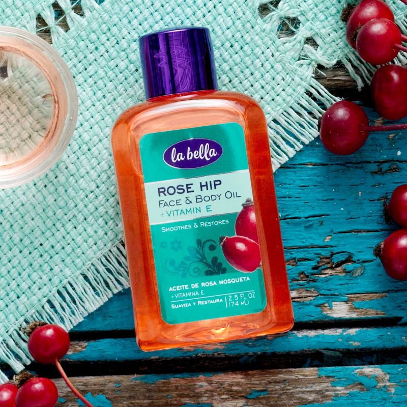 La Bella Rose Hip Body Oil - 2.5floz