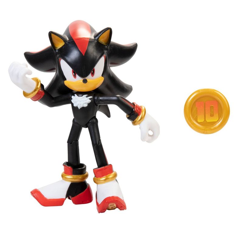 Sonic the Hedgehog 4" Shadow with Super Ring Wave 1