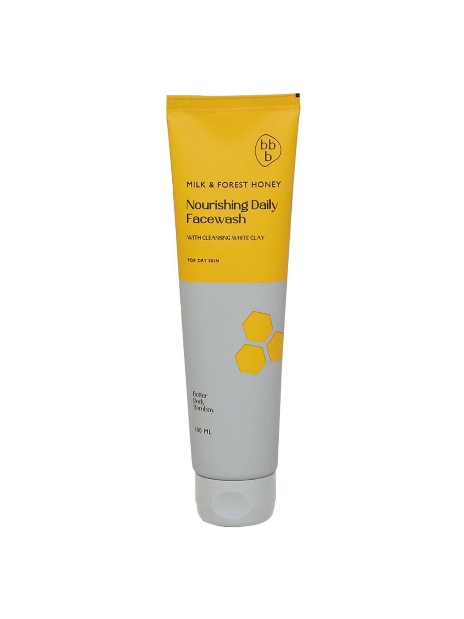 bbb Better Body Bombay Milk & Forest Honey Nourishing Daily Face Wash - 100 ml