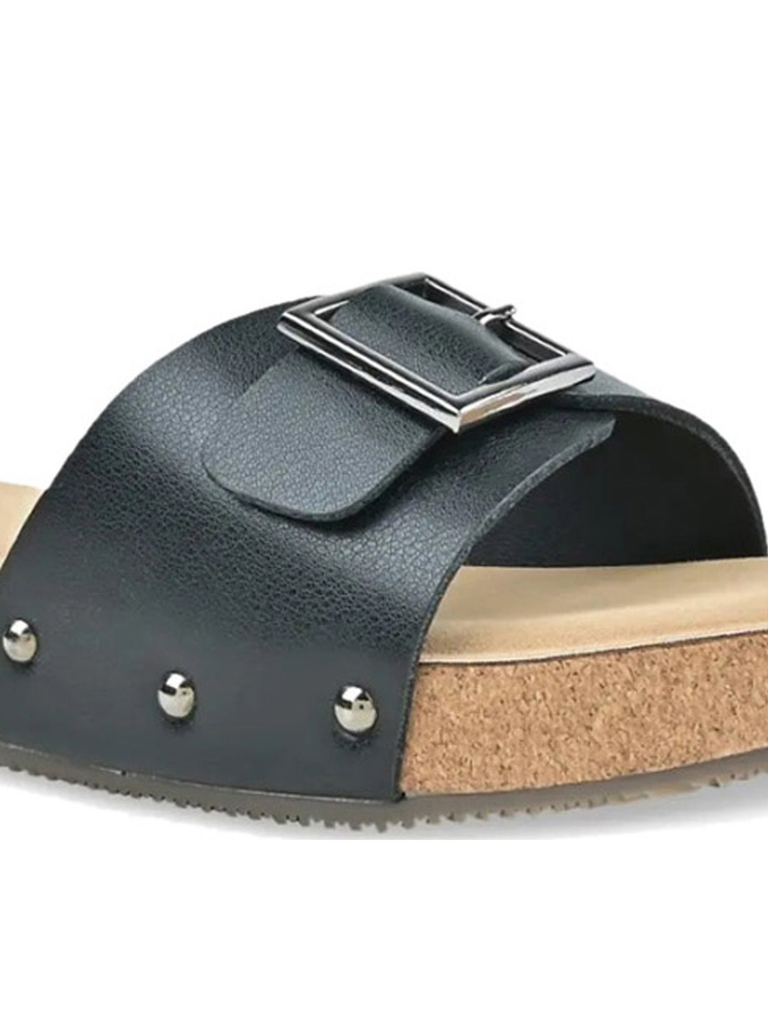 Rocia by Regal Women's Black Casual Wedges