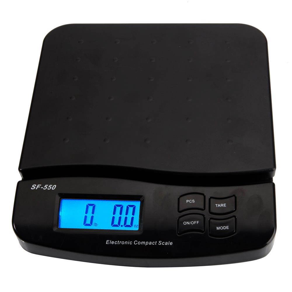 66 LB x 0.1oz Digital Postal Shipping Scale Weight Postage Counting + AC Adapter