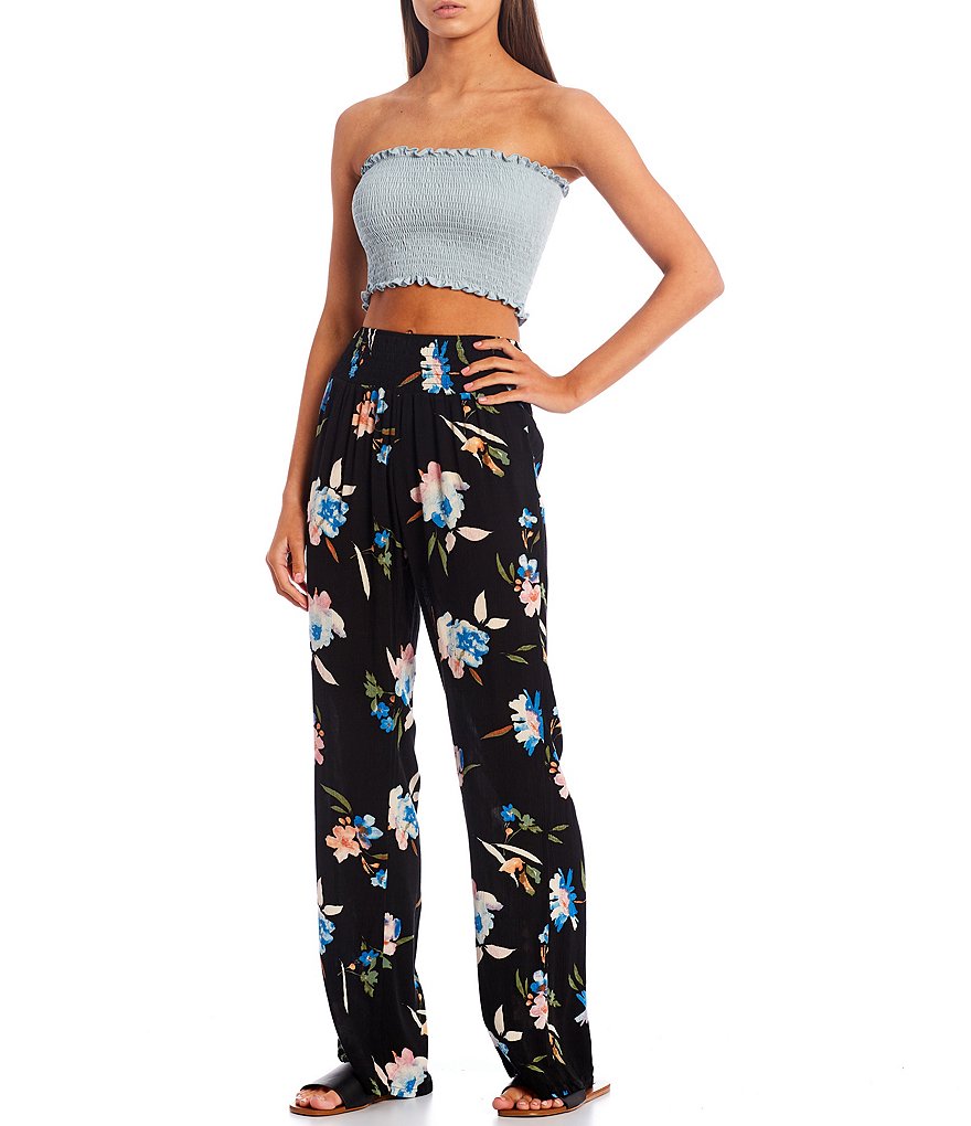 Double Zero Smocked Tube Top