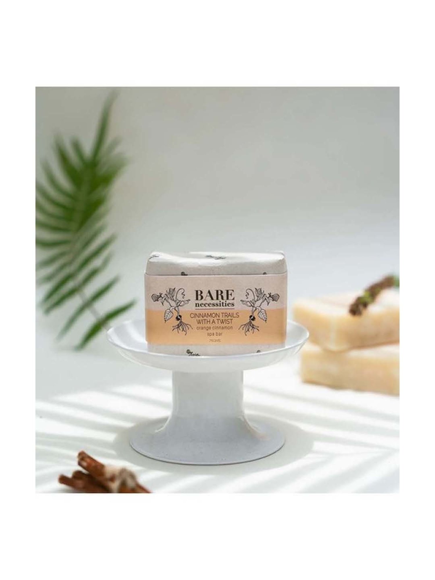 Bare Necessities Orange Cinnamon Spa Bar with a Twist - 75 gm