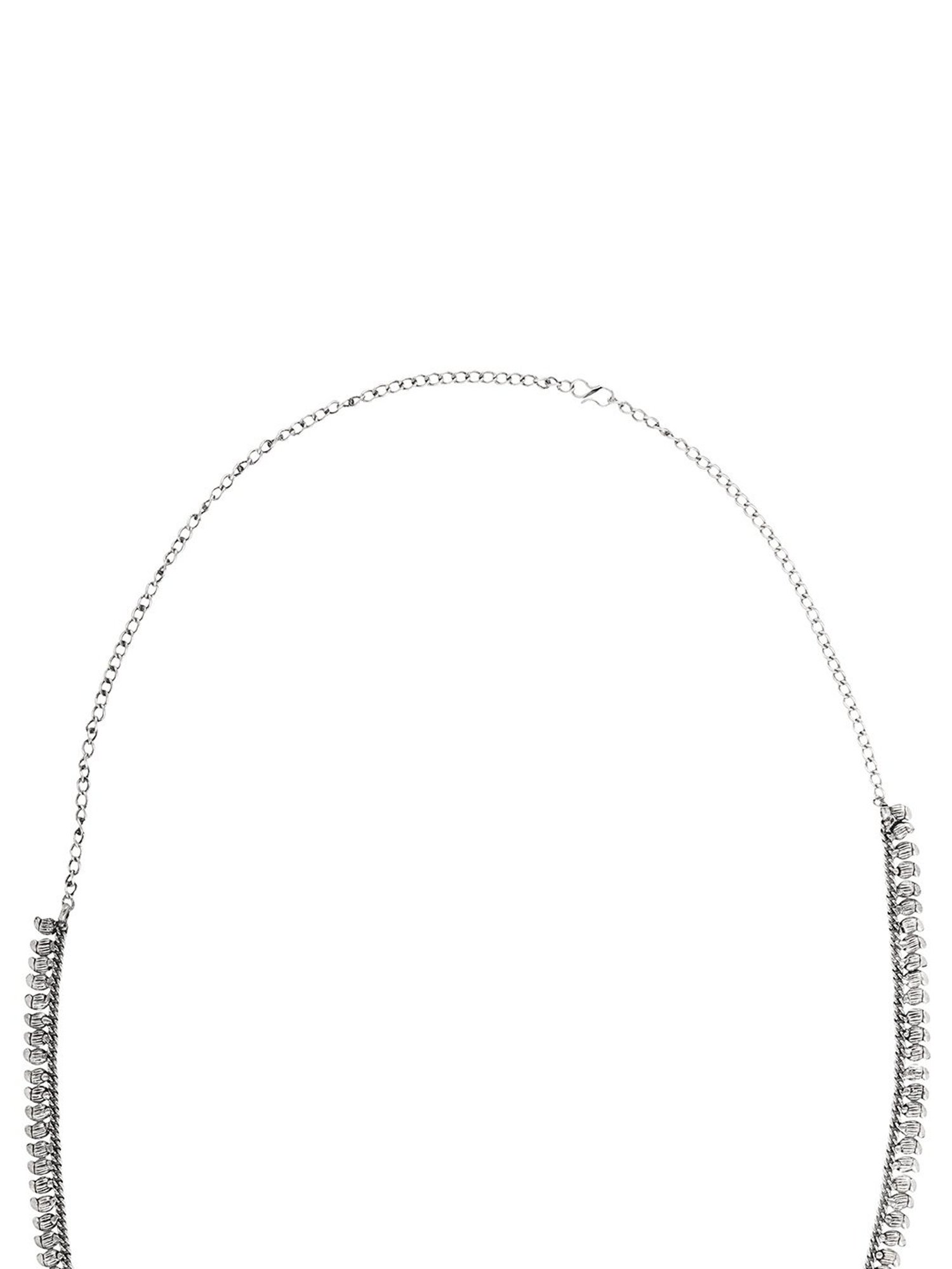 Teejh Mandodari Silver Waistband for Women