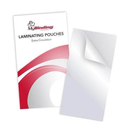 10Mil Laminating Pouches - 100pk (3-15/16" x 6-7/8 Extra Circulation)