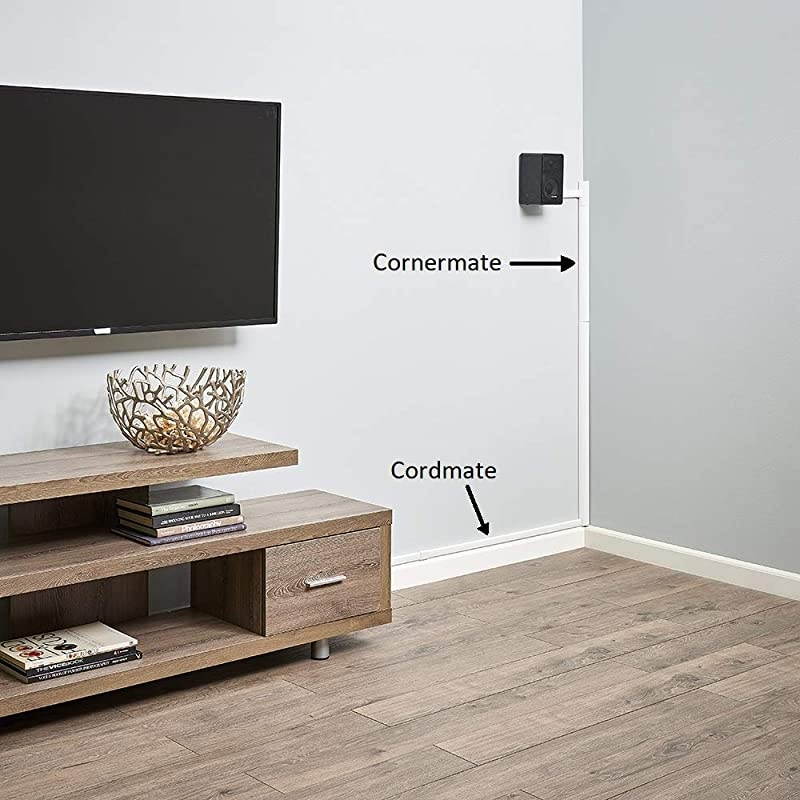 Cables To Go 16319 Wiremold Home Entertainment Cord Cover Kit