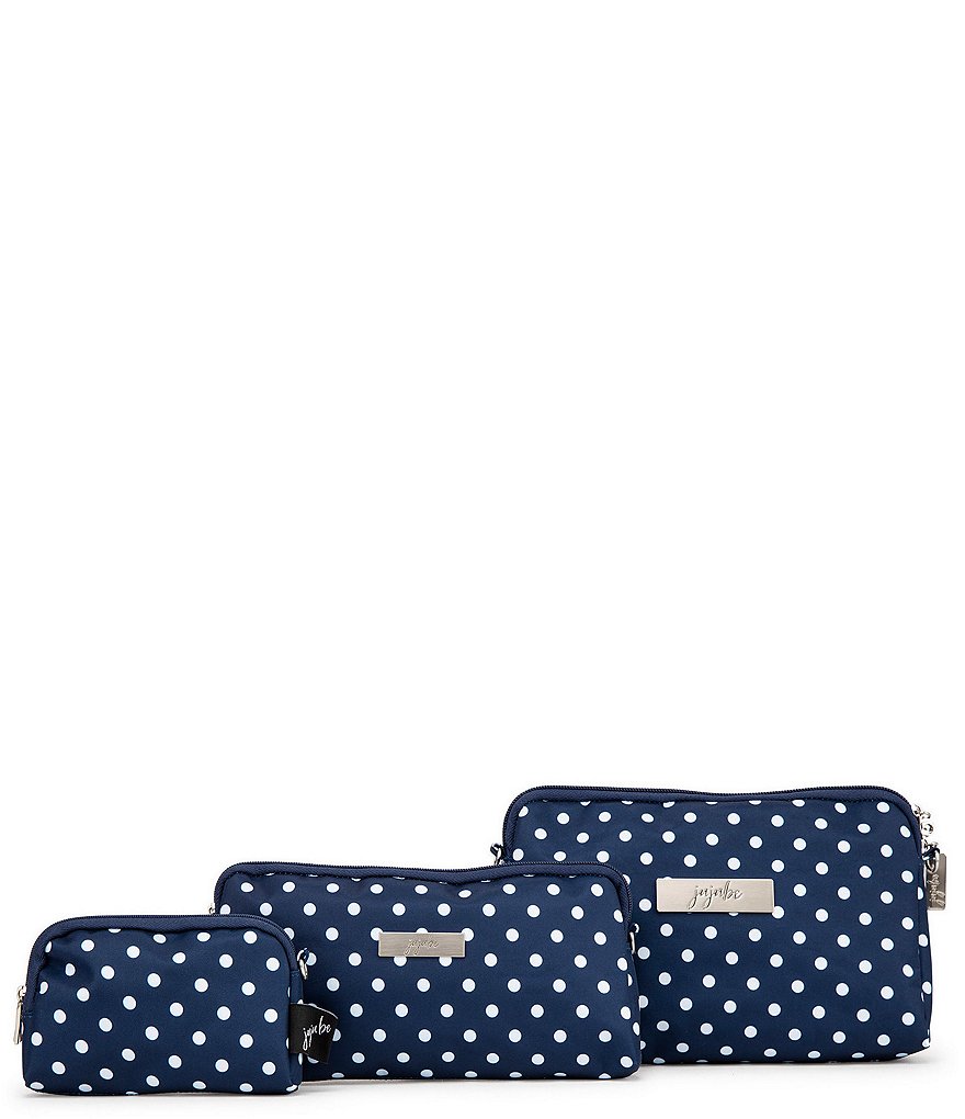 Ju-Ju-Be Be Set Dot Print Bags - Navy Duchess