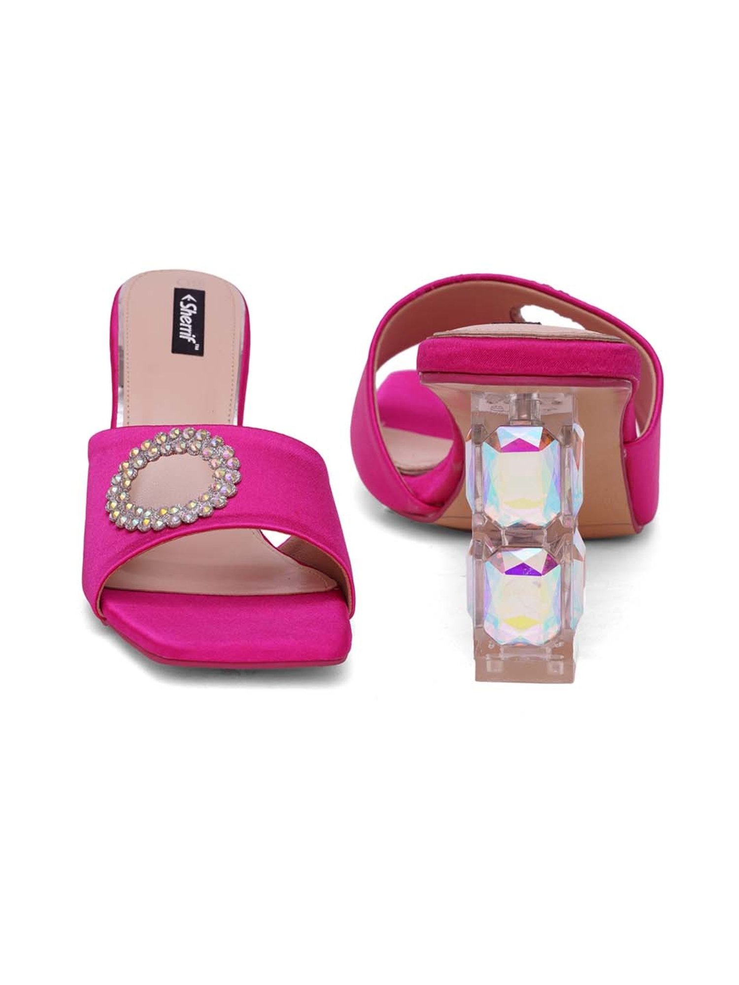 Sherrif Women's Fushia Casual Sandals