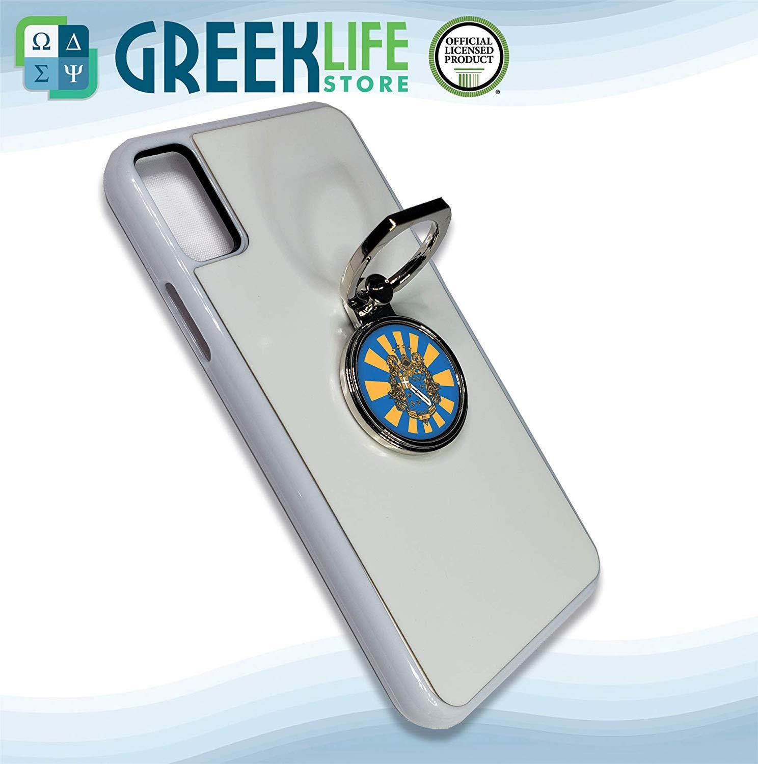 Alpha Phi Omega Ring Stand Phone Holder (Round)