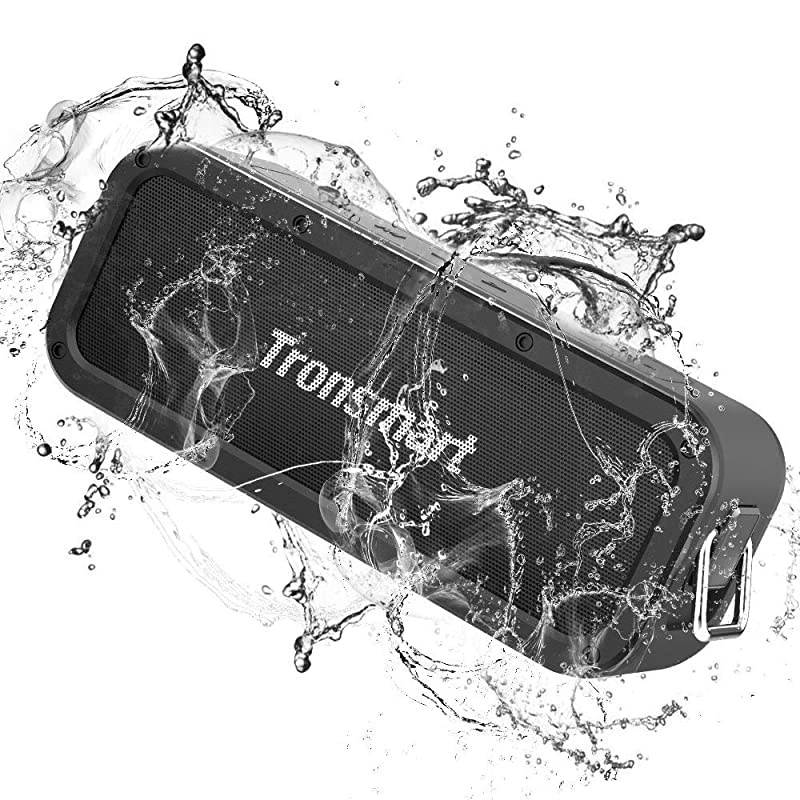 Portable Bluetooth Speakers  Force 40W IPX7 Waterproof Bluetooth 50 Wireless Speakers with TriBass Effects TWS 15Hour Playtime DualDriver with Builtin Mic NFC