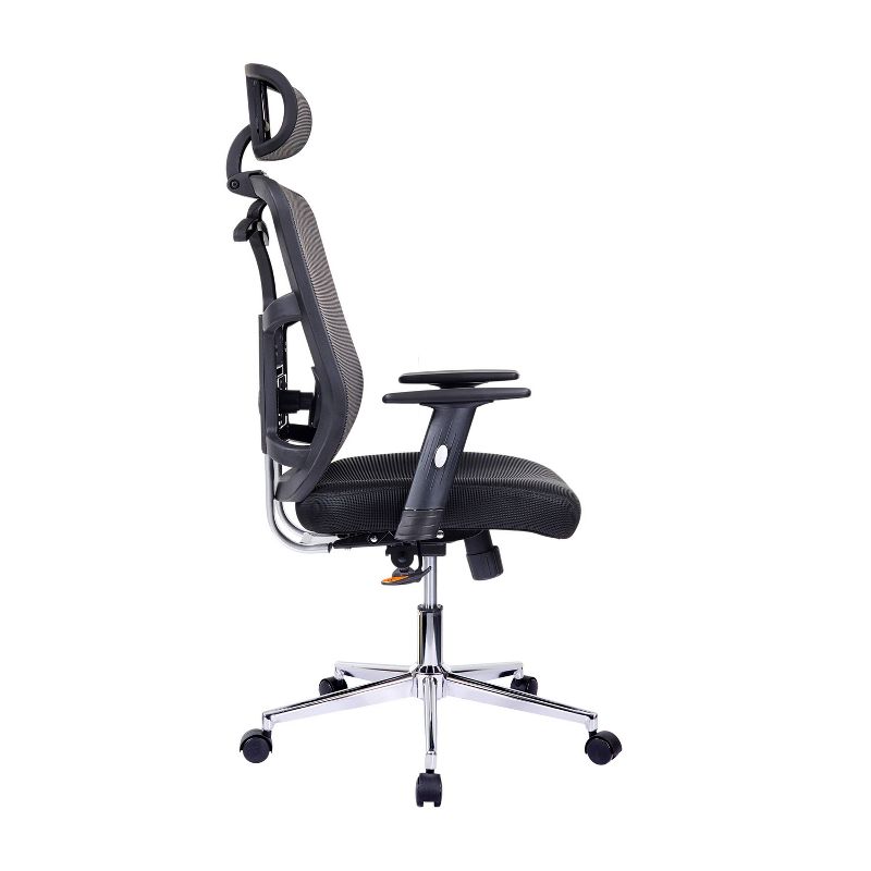 High Back Executive Mesh Office Chair Black - Techni Mobili