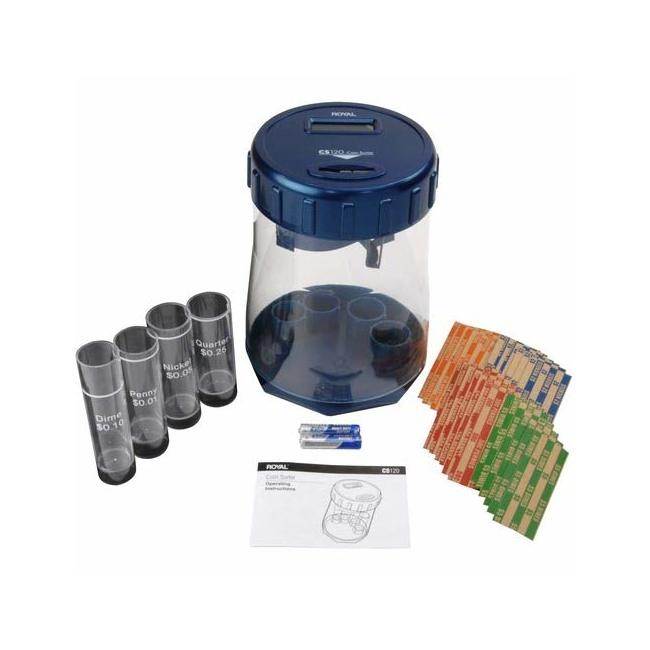 Royal Cs120 Coinsorter Rosegld