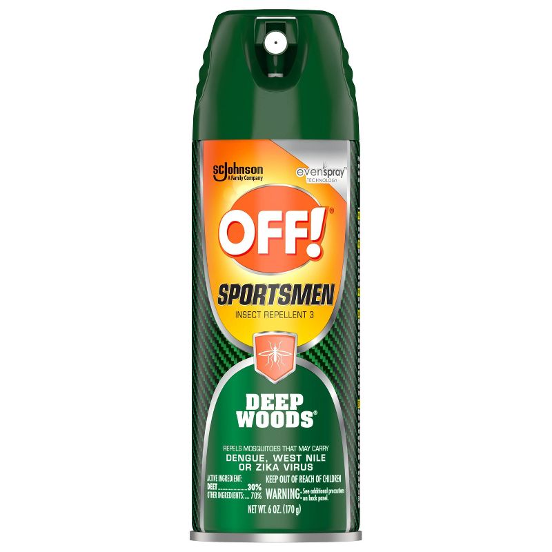 OFF! Deep Woods Sportsmen 6oz Aerosol Insect Repellent