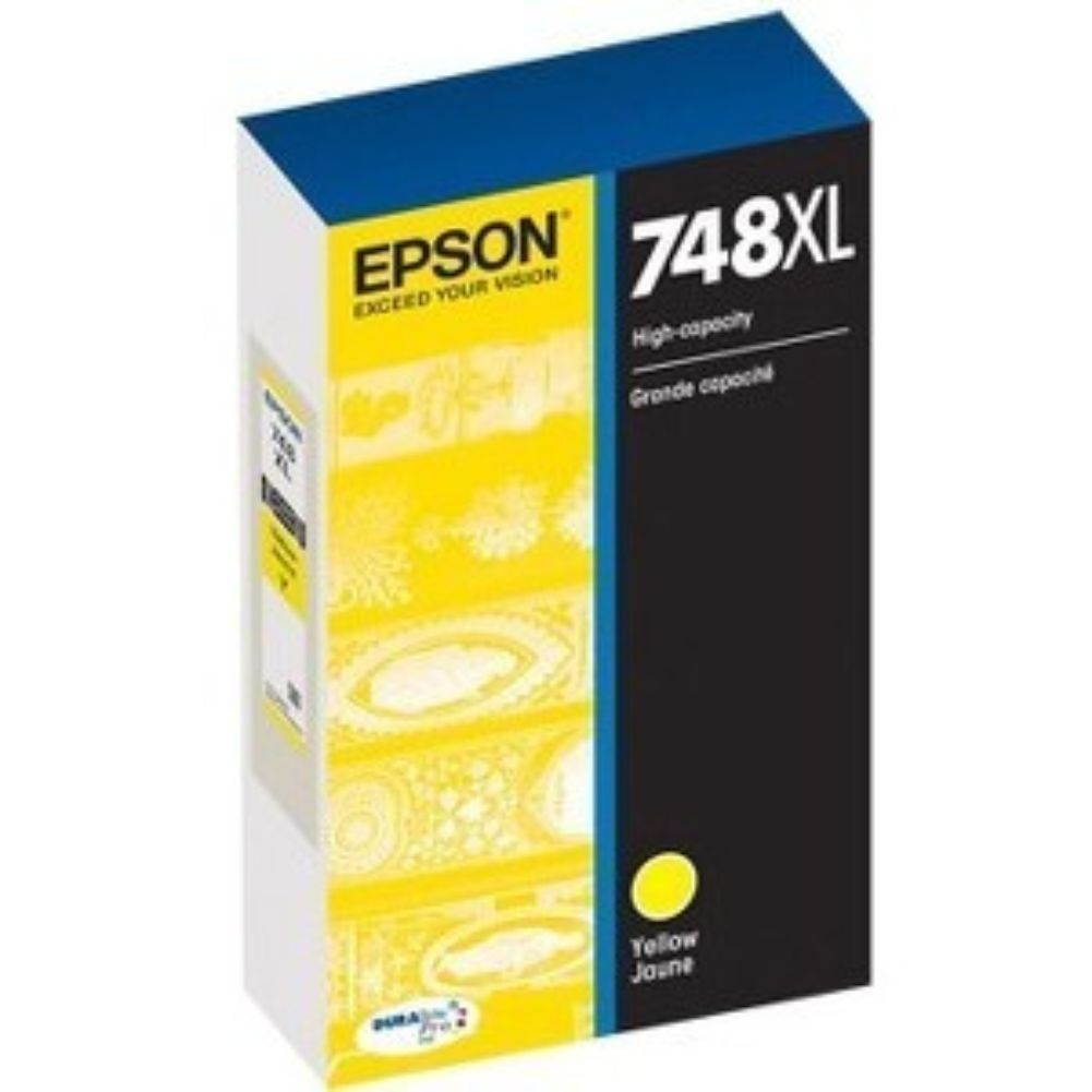 Epson Durabrite Pro 748 Ink Cartridge - Yellow