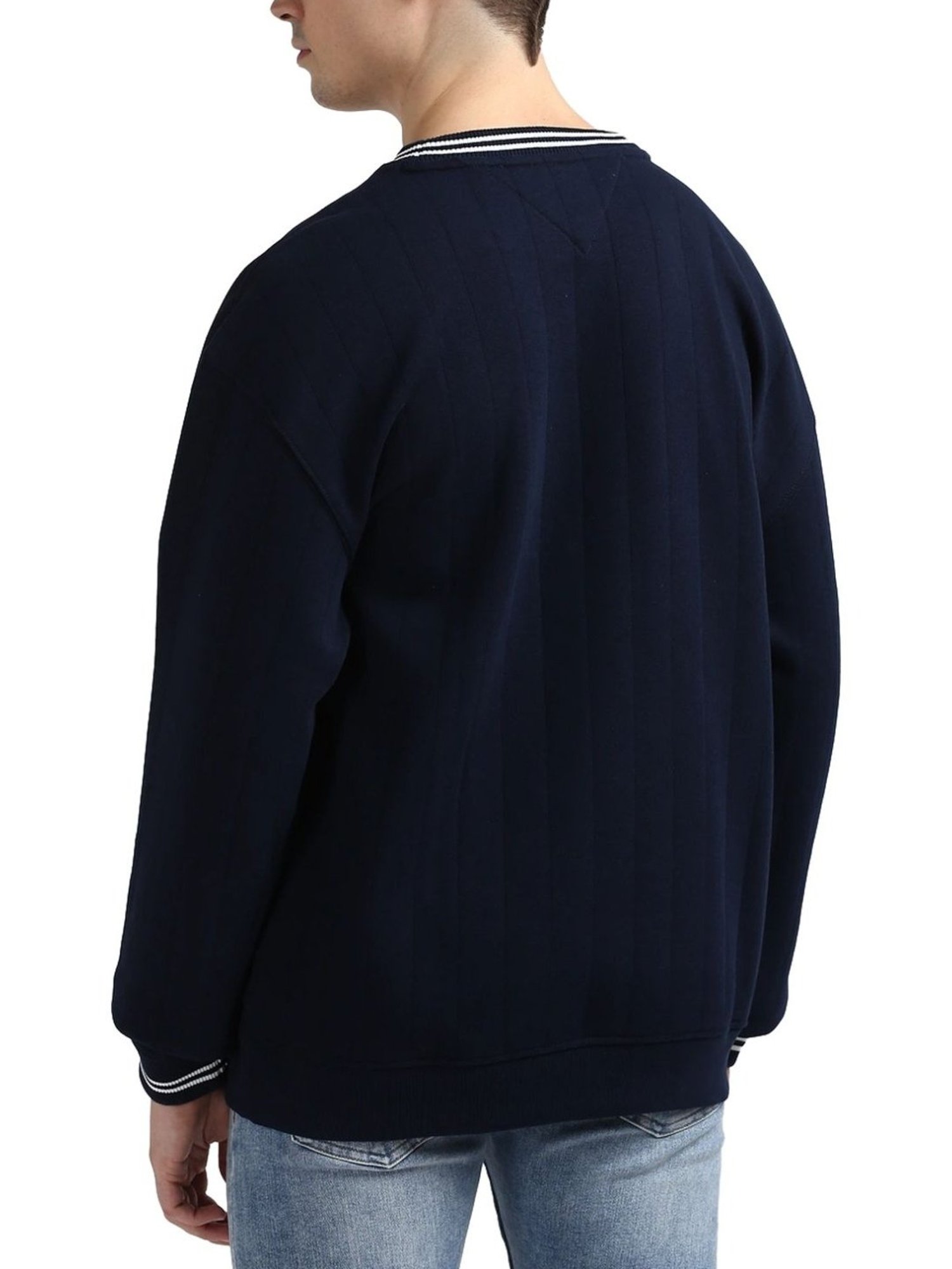 Tommy Hilfiger Navy Regular Fit Sweater