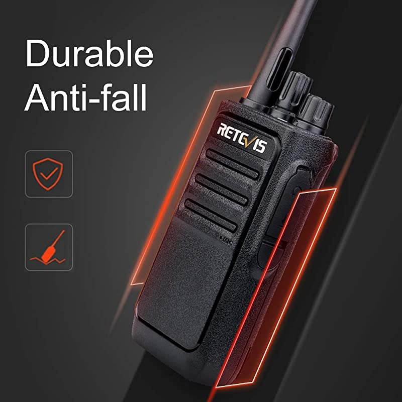 RT17 Walkie Talkies Long Range Rechargeable 2 Way RadioTwo Way Radio for AdultsVox Handsfree USB Charging Crystal SoundOutdoor Travelling Camping Hiking 4 Pack