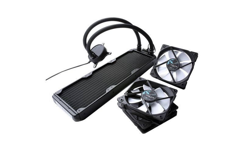 Fractal Design Celsius S36 Cooling Fan/Radiator - 3 x 87.6 CFM - 32.2 dB(A) Noise - Liquid Cooler - LLS Bearing