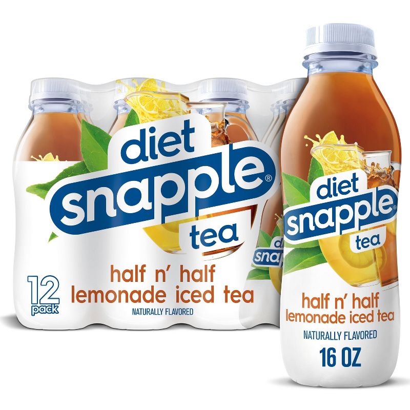 Diet Snapple Half 'n Half - 12pk/16 fl oz Bottles