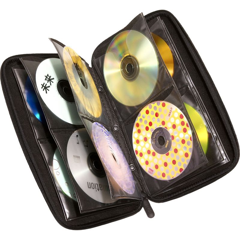 Case Logic 72 Capacity Heavy Duty CD Wallet - Wallet - EVA Foam - Blue - 72 CD/DVD