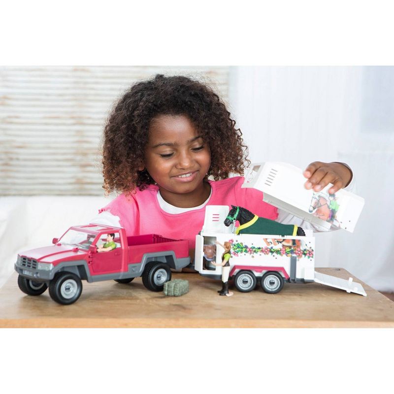 Schleich Truck and Horse Trailer Set