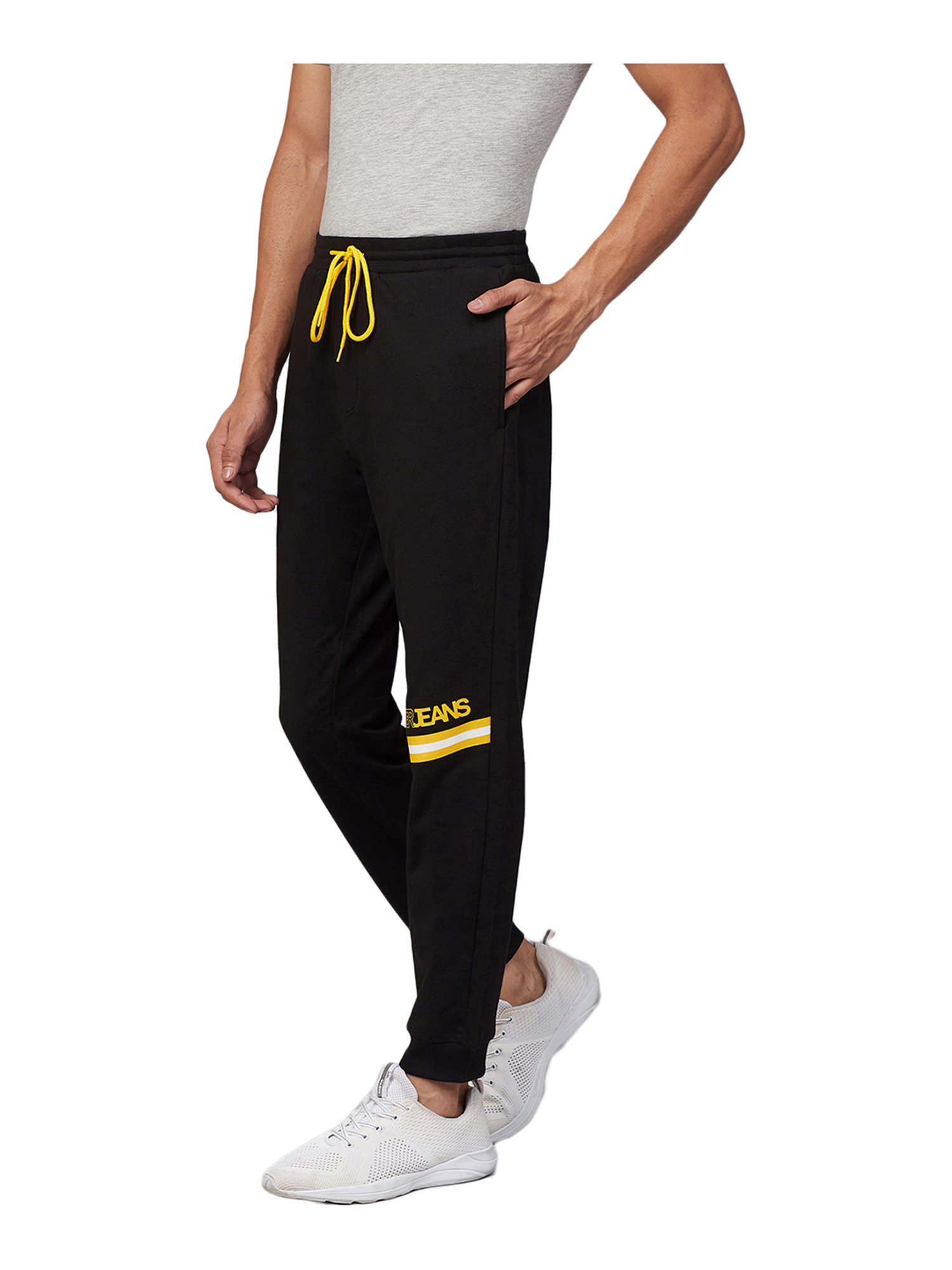 Spykar Black Joggers