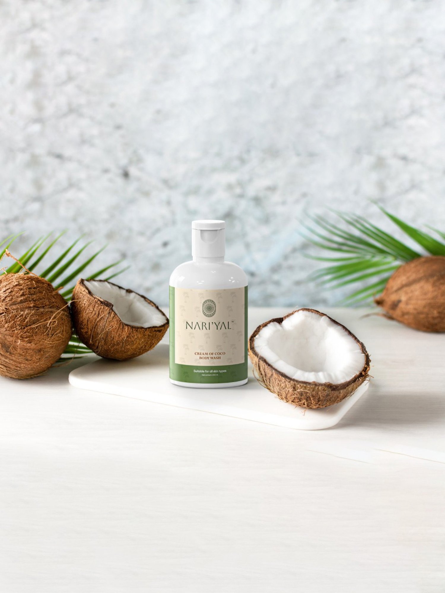 NARI'YAL Cream Of Coco Body Wash - 200 ml