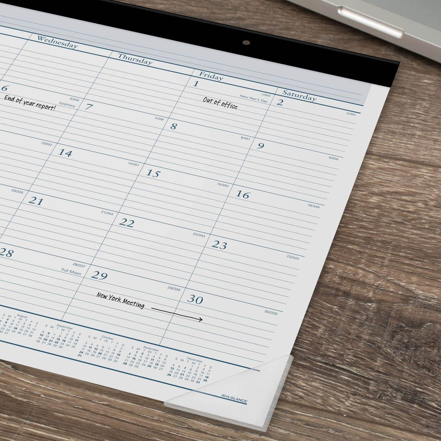 2021 Desk Calendar by AT-A-GLANCE, Monthly Desk Pad, 21-3/4" x 17", Standard (ST240021)