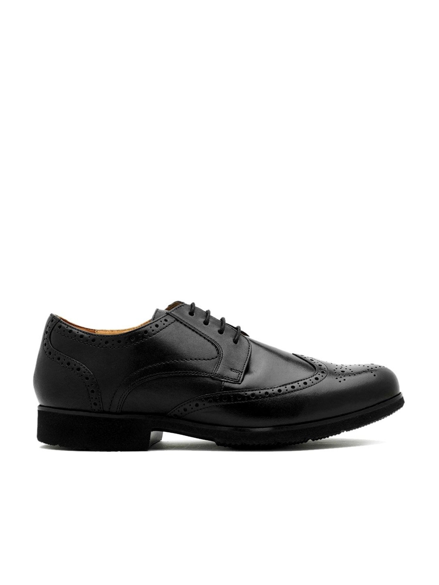 Florsheim Men's Black Brogue Shoes