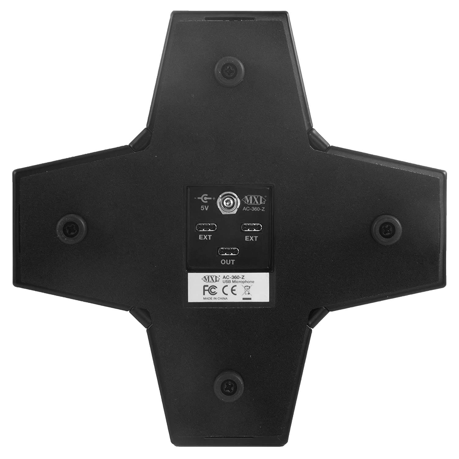 MXL Condenser Microphone, Black (MXLAC360ZV2)